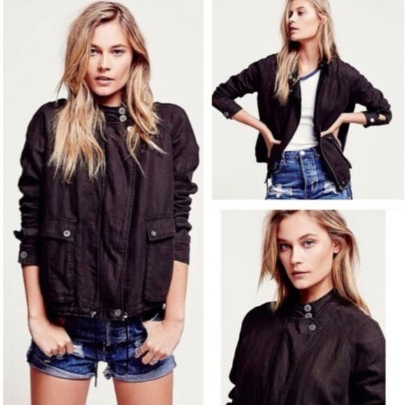 Free People Jackets & Blazers - Free People Bomber Jacket 